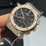 Hublot Classic Fusion Chronograph 521.NO.1181.LR (2024) - Zwart wijzerplaat 45mm Titanium (7/8)