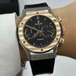 Hublot Classic Fusion Chronograph 521.NO.1181.LR (2024) - Zwart wijzerplaat 45mm Titanium (8/8)