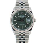 Rolex Datejust 36 126234 (2026) - Green dial 36 mm Steel case (1/6)