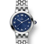 Tudor Clair de Rose 35800 (2024) - Blauw wijzerplaat 34mm Staal (1/1)