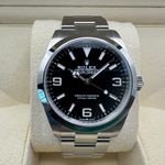 Rolex Explorer 224270 (2023) - Zwart wijzerplaat 40mm Staal (2/8)