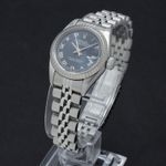 Rolex Lady-Datejust 69174 (1998) - Blue dial 26 mm Steel case (5/7)