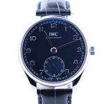 IWC Portuguese Automatic IW358305 (2023) - Blauw wijzerplaat 40mm Staal (1/1)