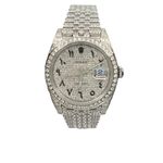 Rolex Datejust 41 126300 (2021) - Diamond dial 41 mm Steel case (1/8)