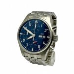 IWC Pilot Chronograph IW388102 (2021) - Blauw wijzerplaat 41mm Staal (1/10)