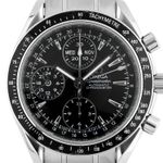 Omega Speedmaster Day Date 3220.50.00 (Unknown (random serial)) - Black dial 40 mm Steel case (2/4)