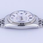 Rolex Datejust 36 16014 (1984) - Zilver wijzerplaat 36mm Staal (5/7)