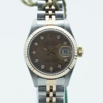 Rolex Lady-Datejust 69173 (1992) - Champagne dial 26 mm Gold/Steel case (2/8)