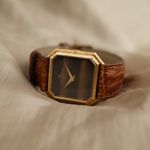 Baume & Mercier Vintage 38260 (Unknown (random serial)) - Brown dial 27 mm Yellow Gold case (2/8)