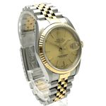 Rolex Datejust 36 16233 (1990) - Champagne dial 36 mm Gold/Steel case (4/8)