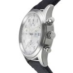 IWC Pilot Spitfire Chronograph IW370628 (2004) - Silver dial 39 mm Steel case (6/8)