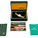 Rolex Lady-Datejust 69173-1 (1991) - Champagne wijzerplaat 26mm Goud/Staal (6/6)