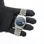 Rolex Datejust 36 16014 (Onbekend (willekeurig serienummer)) - Blauw wijzerplaat 36mm Staal (3/6)