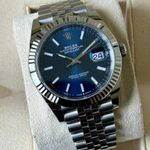 Rolex Datejust 41 126334 (2020) - Blauw wijzerplaat 41mm Staal (1/7)