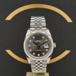 Rolex Datejust 41 126334 (2020) - Grijs wijzerplaat 41mm Staal (1/7)