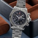 Breitling Super Avenger II A1337111/BC28 (Unknown (random serial)) - Black dial 48 mm Steel case (3/8)