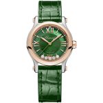 Chopard Happy Sport 278573-6032 (2024) - Green dial 30 mm Gold/Steel case (1/2)