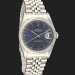 Rolex Datejust 36 16234 (Unknown (random serial)) - Blue dial 36 mm Steel case (4/8)