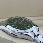 Rolex Milgauss 116400GV (2008) - Zwart wijzerplaat 40mm Staal (7/8)