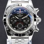 Breitling Chronomat 44 AB0110 (2016) - Black dial 44 mm Steel case (1/7)