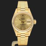 Rolex Lady-Datejust 69178 (1988) - 26 mm Yellow Gold case (3/8)