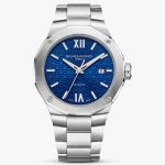 Baume & Mercier Riviera M0A10620 (2024) - Blauw wijzerplaat 42mm Staal (3/3)