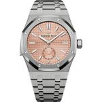 Audemars Piguet Royal Oak 26591TI.OO.1252TI.02 (2025) - Roze wijzerplaat 42mm Titanium (1/1)