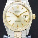 Rolex Datejust 1601 (1961) - Gold dial 36 mm Gold/Steel case (1/7)