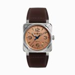Bell & Ross BR 03 BR03A-GB-ST/SCA (2025) - Beige wijzerplaat 42mm Staal (1/1)
