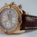 Breitling Chronomat Evolution H13356 (2006) - Silver dial 43 mm Rose Gold case (3/8)