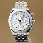 Breitling Chronomat Evolution A13356 (2005) - Silver dial 44 mm Steel case (2/8)