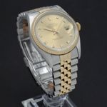 Rolex Datejust 36 16233 (1991) - Goud wijzerplaat 36mm Goud/Staal (4/7)