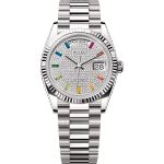 Rolex Day-Date 36 128239 (2025) - Diamant wijzerplaat 36mm Witgoud (1/1)