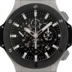 Hublot Big Bang Aero Bang 311.SM.1170.GR (2016) - Zwart wijzerplaat 45mm Staal (2/6)