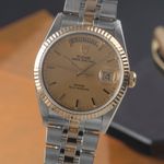 Tudor Prince Date 76213 (Unknown (random serial)) - Champagne dial 36 mm Gold/Steel case (3/8)