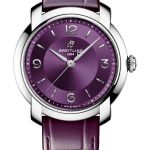 Breitling Premier A10310121Q1P1 (2026) - Paars wijzerplaat 36mm Staal (1/1)