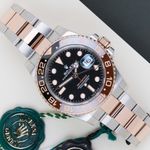 Rolex GMT-Master II 126711CHNR (2020) - Black dial 40 mm Gold/Steel case (1/8)