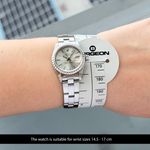 Rolex Oyster Perpetual Lady Date 69240 (1991) - Silver dial 26 mm Steel case (2/8)