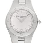 Baume & Mercier Linea M0A10009 (2024) - Zilver wijzerplaat 28mm Staal (1/7)