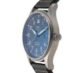 IWC Pilot Mark IW327006 (Onbekend (willekeurig serienummer)) - Zwart wijzerplaat 40mm Titanium (6/8)