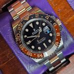 Rolex GMT-Master II 126711CHNR (2022) - Zwart wijzerplaat 40mm Goud/Staal (1/5)