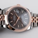 Rolex Datejust 41 126301 (2023) - Grey dial 41 mm Gold/Steel case (1/8)