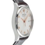 Union Glashütte Noramis D005.407.16.037.01 (Unknown (random serial)) - White dial 40 mm Steel case (7/8)