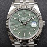 Rolex Datejust 41 126334 (2023) - Groen wijzerplaat 41mm Witgoud (1/7)