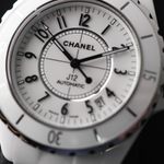 Chanel J12 H0970 (2003) - White dial 38 mm Ceramic case (5/6)