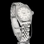Rolex Lady-Datejust 69174 (1995) - Zilver wijzerplaat 26mm Staal (4/8)