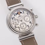 IWC Da Vinci Perpetual Calendar IW375803 (Unknown (random serial)) - Silver dial 42 mm Steel case (4/8)