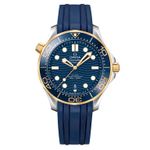 Omega Seamaster Diver 300 M 210.22.42.20.03.001 (2024) - Blauw wijzerplaat 42mm Goud/Staal (1/1)