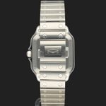 Cartier Santos WSSA0029 (2025) - Zilver wijzerplaat 35mm Staal (6/8)