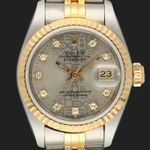 Rolex Lady-Datejust 69173 (1993) - 26mm Goud/Staal (2/7)